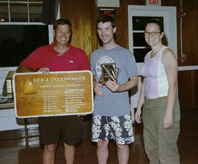 Winners with trophy